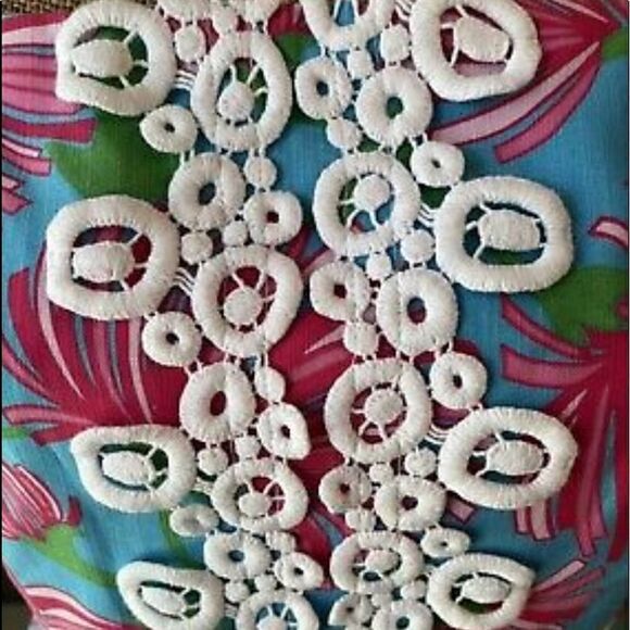 Vintage LILLY PULITZER ORIGINALS Strapless Regency Turquoise Kissue Bubble Dress - Picture 9 of 9